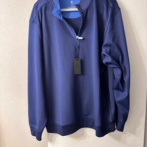 Fairway & Greene F & G Tech 3/4 Zip Jacket Marine Blue XXL - NWT